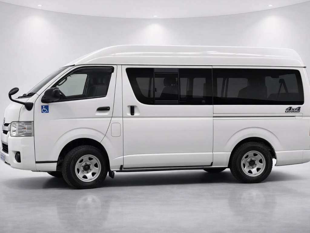 2008 Toyota Hiace 4WD side exterior