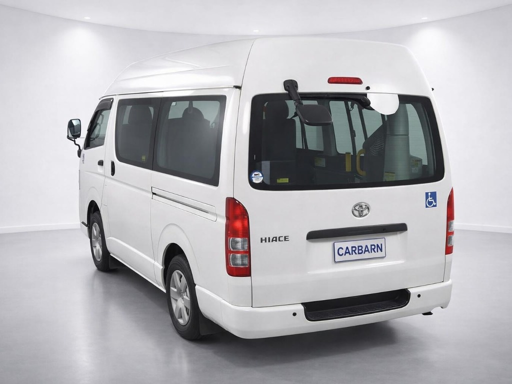 2010 Toyota Hiace DX 4WD Welcab rear exterior