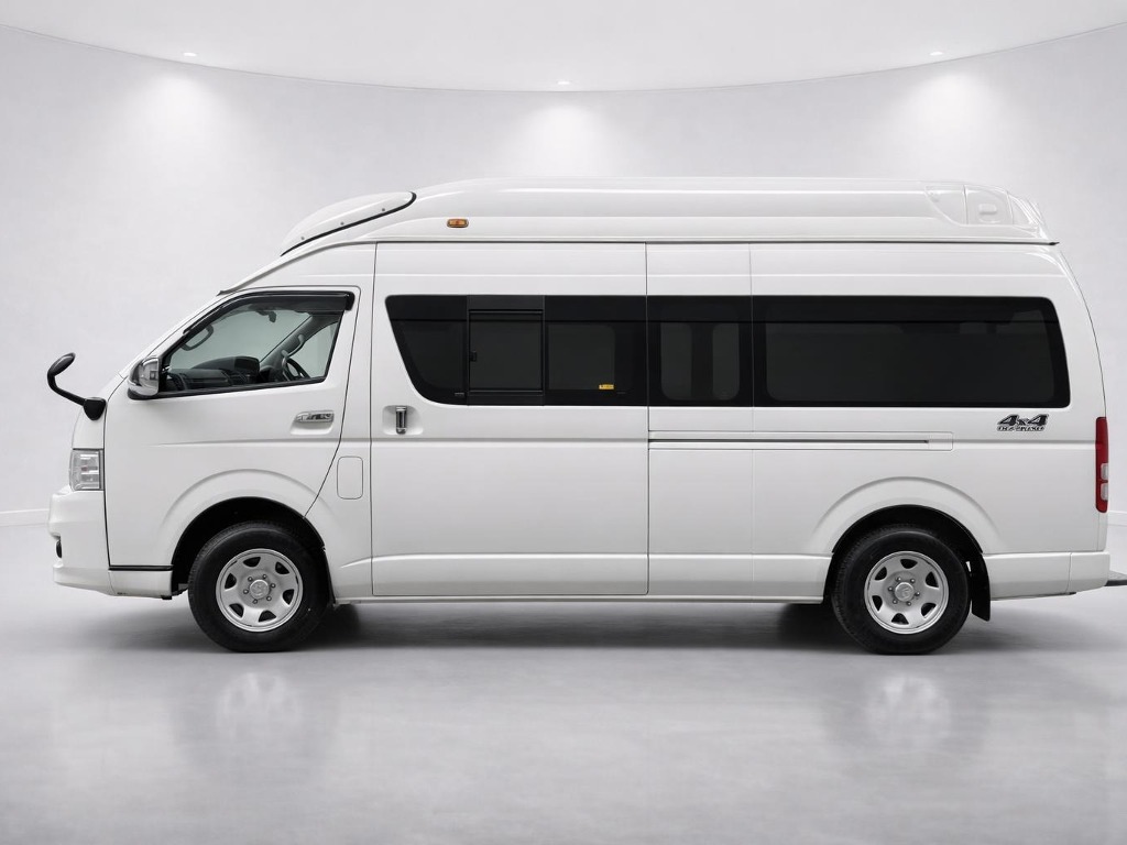 2011 Toyota Hiace 4WD side exterior