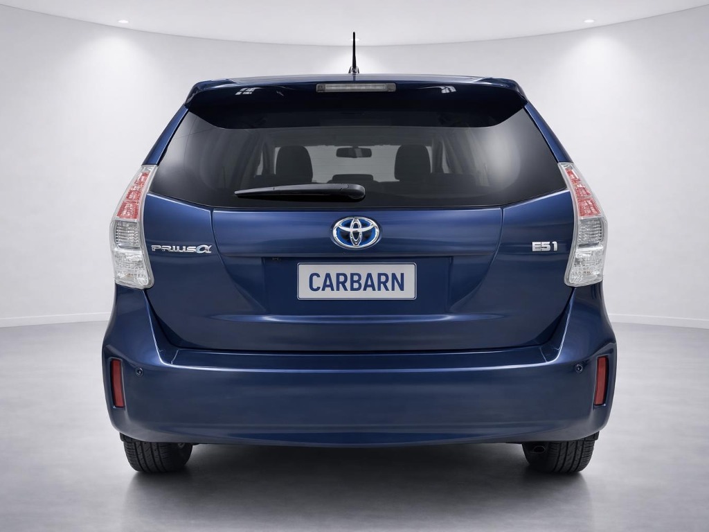 2014 Toyota Prius Alpha S Hybrid rear exterior photo 2
