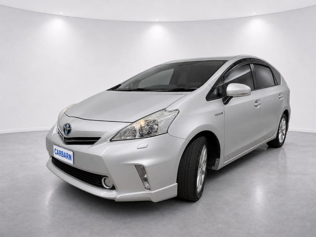 2013 Toyota Prius Alpha Hybrid 7 Seater front exterior at Carbarn Lidcombe photo 2