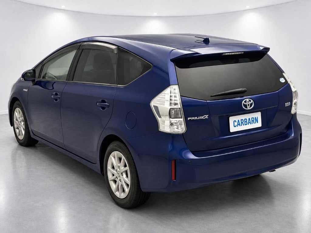 2012 Toyota Prius Alpha S Hybrid Welcab rear exterior