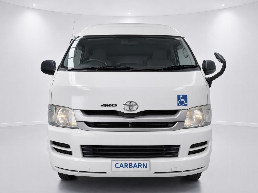 2008 Toyota Hiace 4WD front exterior at Carbarn Lidcombe photo 3